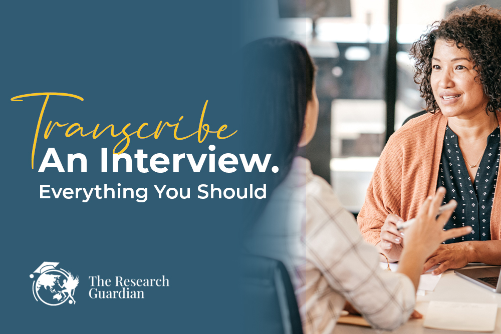 Transcribe An Interview